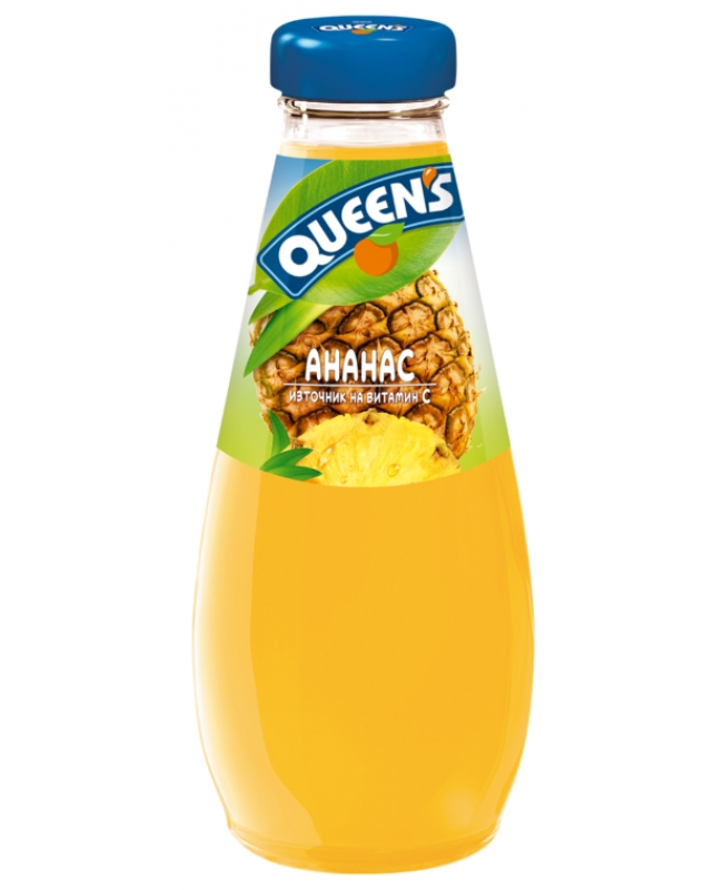 018.QUEEN'S СОК 250мл АНАНАС