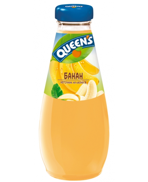 016.QUEEN'S СОК 250мл БАНАН