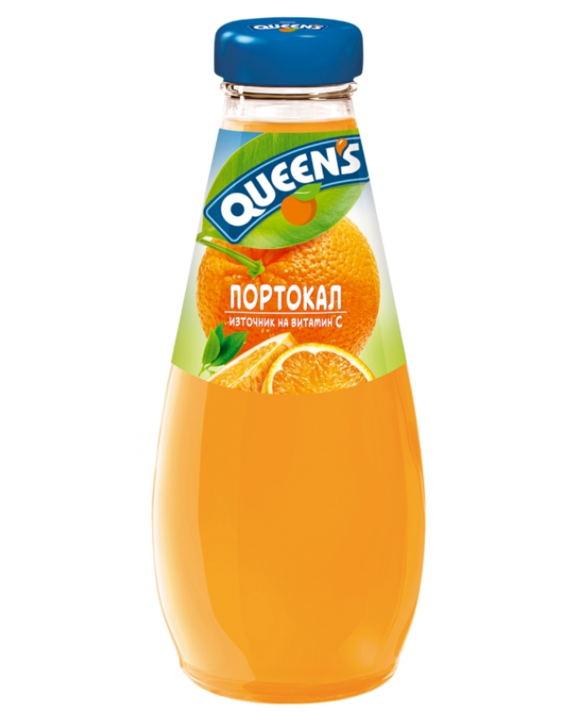 015.QUEEN'S СОК 250мл ПОРТОКАЛ