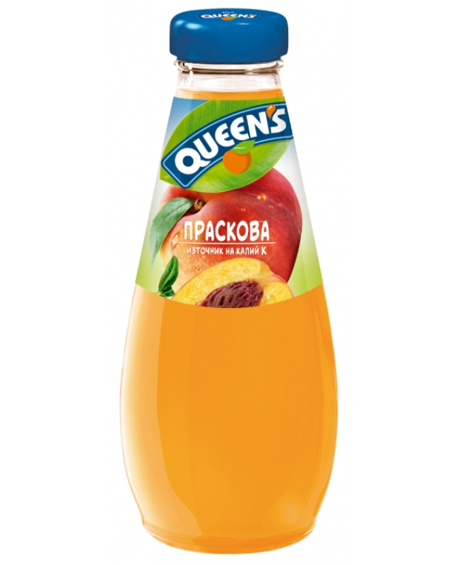 013.QUEEN'S СОК 250мл ПРАСКОВА 